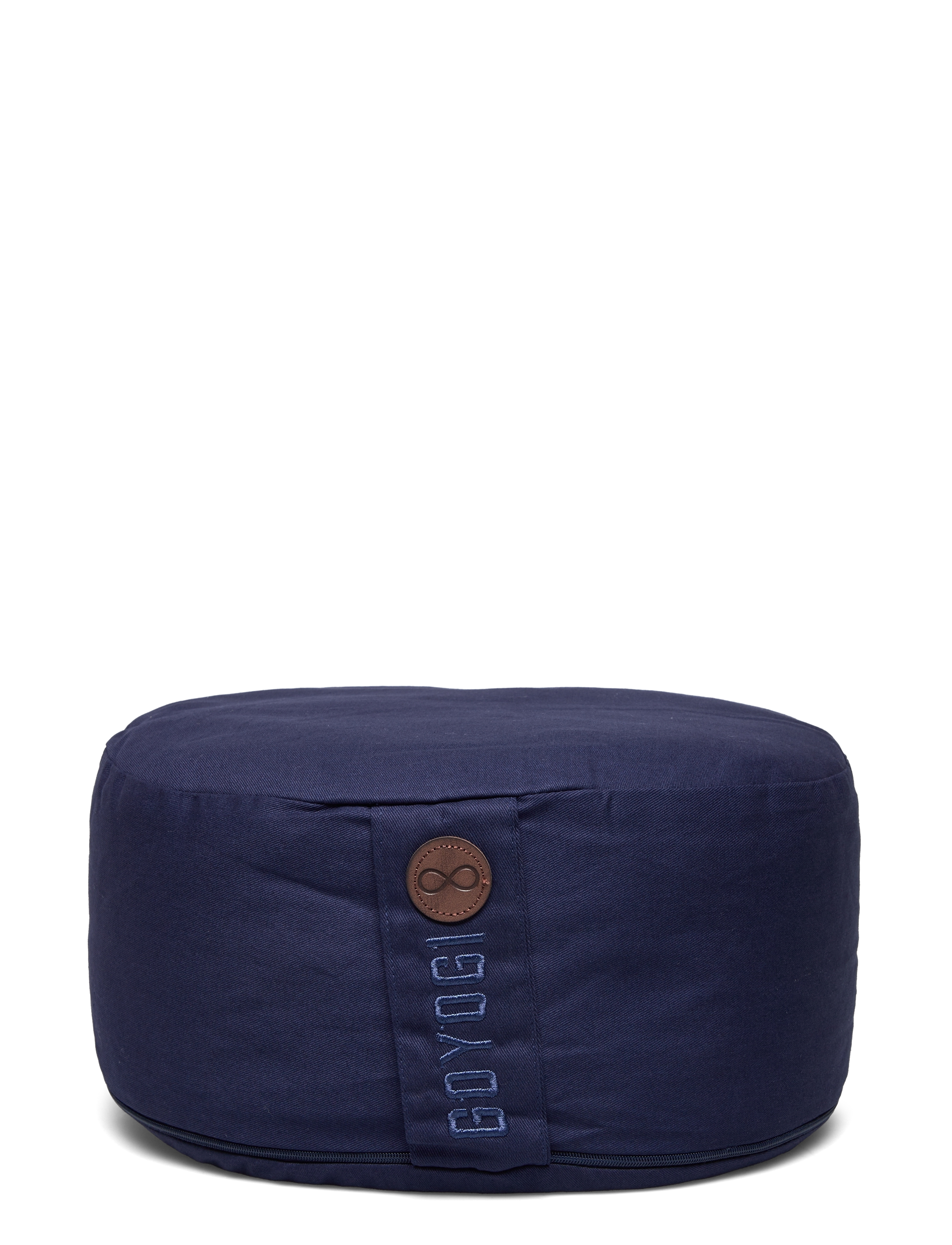 GOYOGI ApS - Calm Organic Cotton Round Meditation Cushion - dark blue - 2