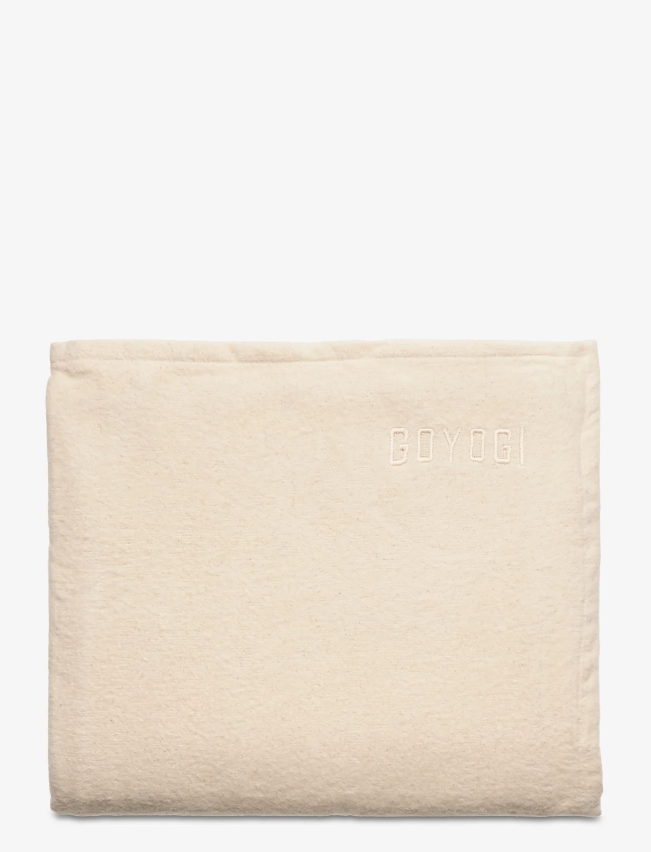 GOYOGI ApS - Calm Organic Cotton Yoga Blanket - yoga-ausrüstung - natural - 0