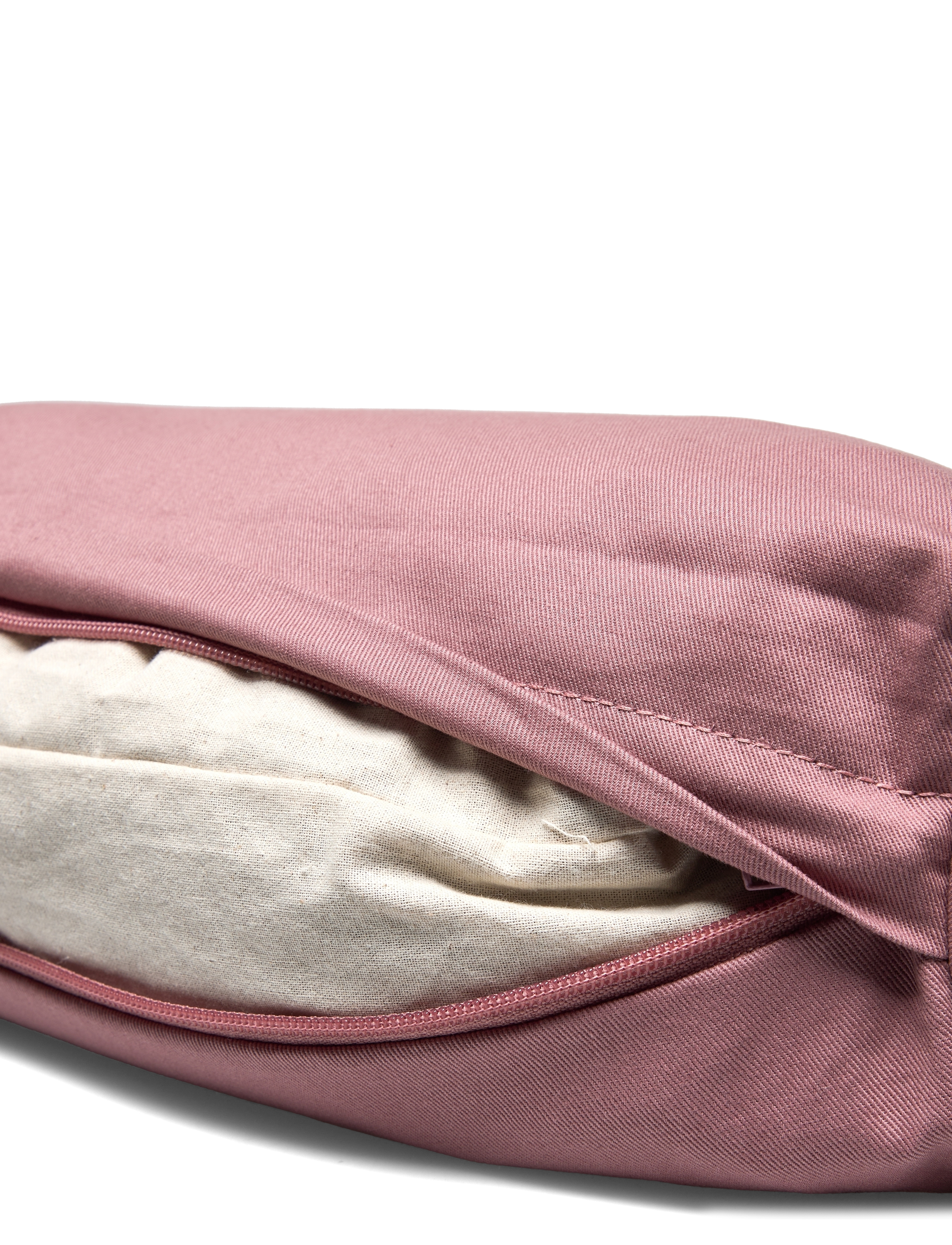GOYOGI ApS - Calm Organic cotton Rectangular Yoga Bolster - rose - 3