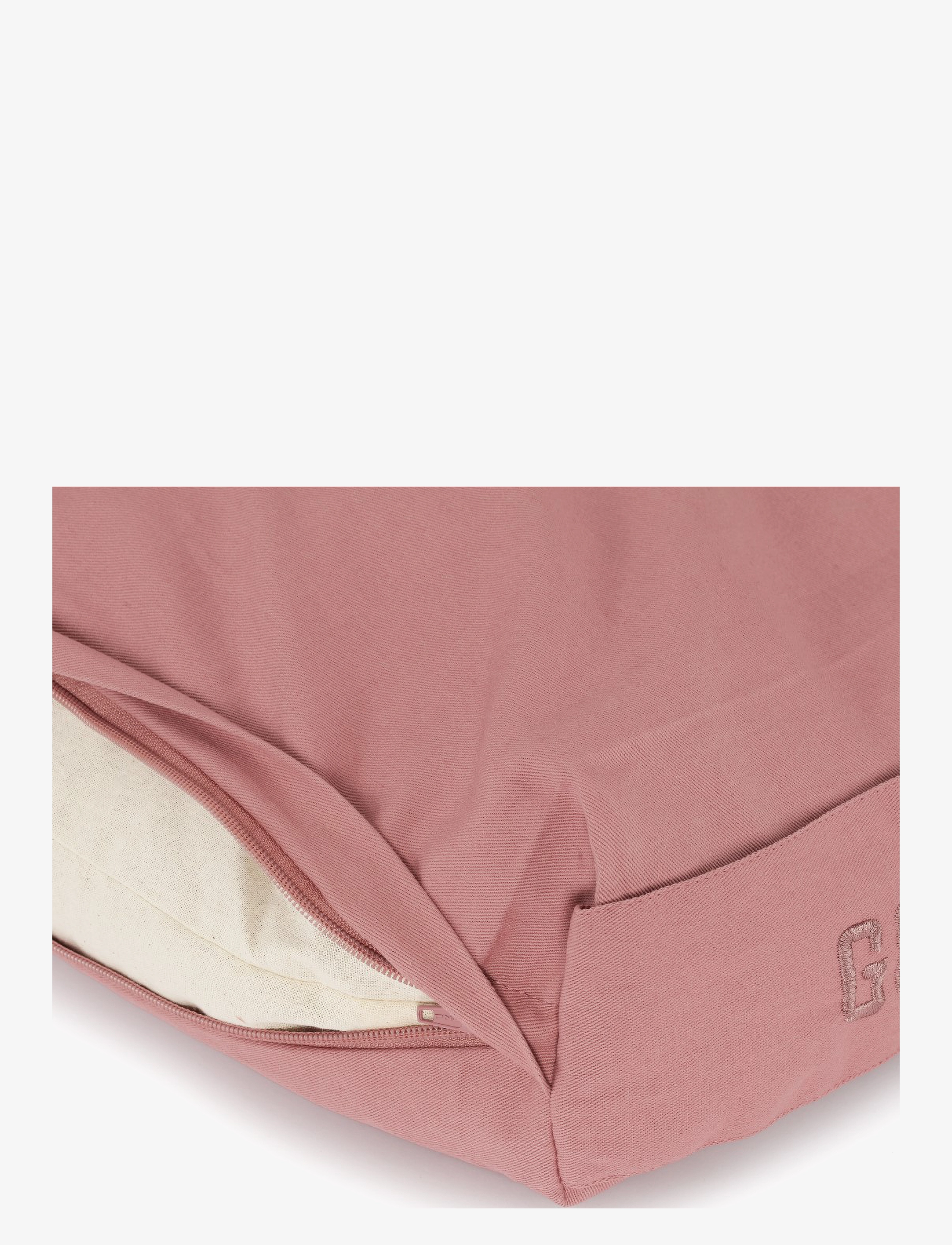 GOYOGI ApS - Calm Organic cotton Rectangular Yoga Bolster - rose - 4