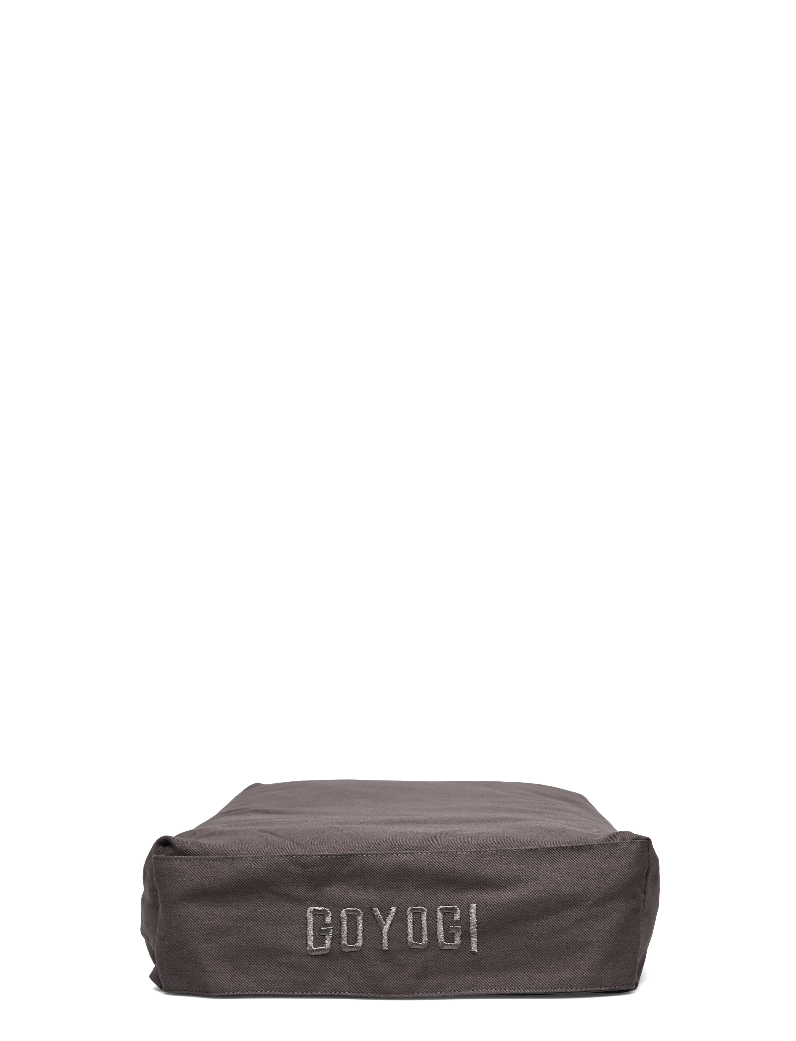 GOYOGI ApS - Calm Organic cotton Rectangular Yoga Bolster - dark grey - 2