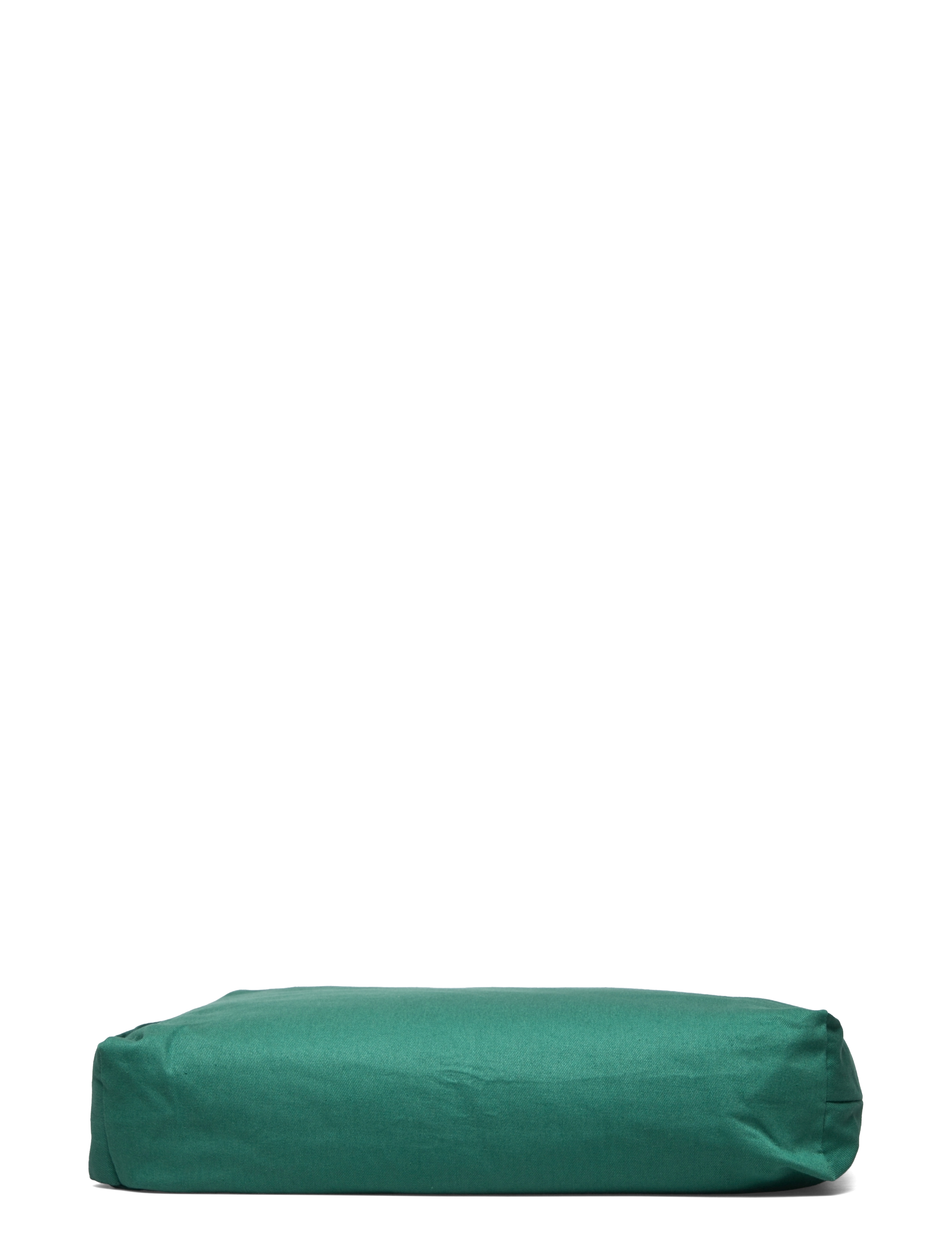 GOYOGI ApS - Calm Organic cotton Rectangular Yoga Bolster - dark green - 1