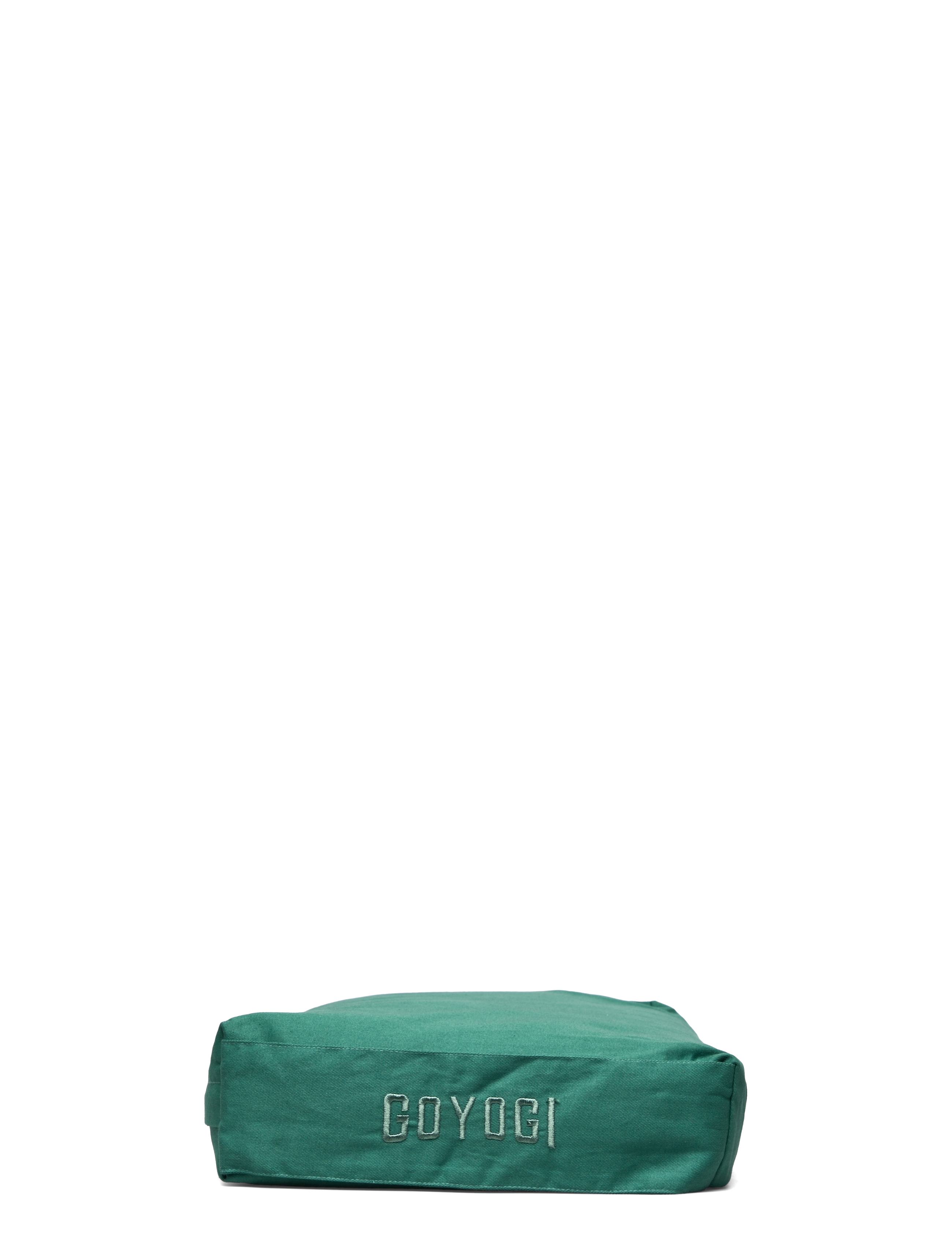 GOYOGI ApS - Calm Organic cotton Rectangular Yoga Bolster - dark green - 2