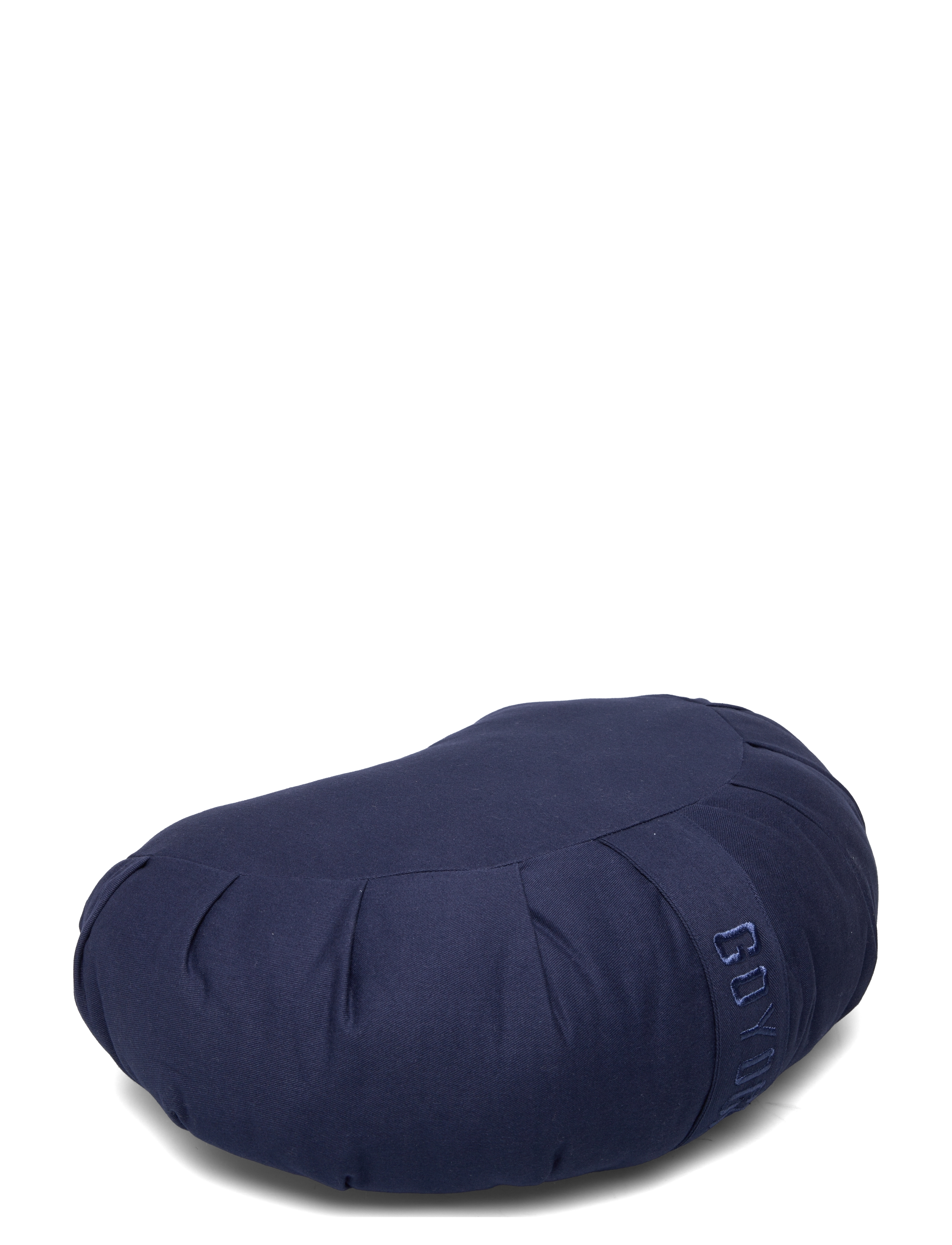 GOYOGI ApS - Calm Organic Cotton Crescent Meditation Cushion - dark blue - 2
