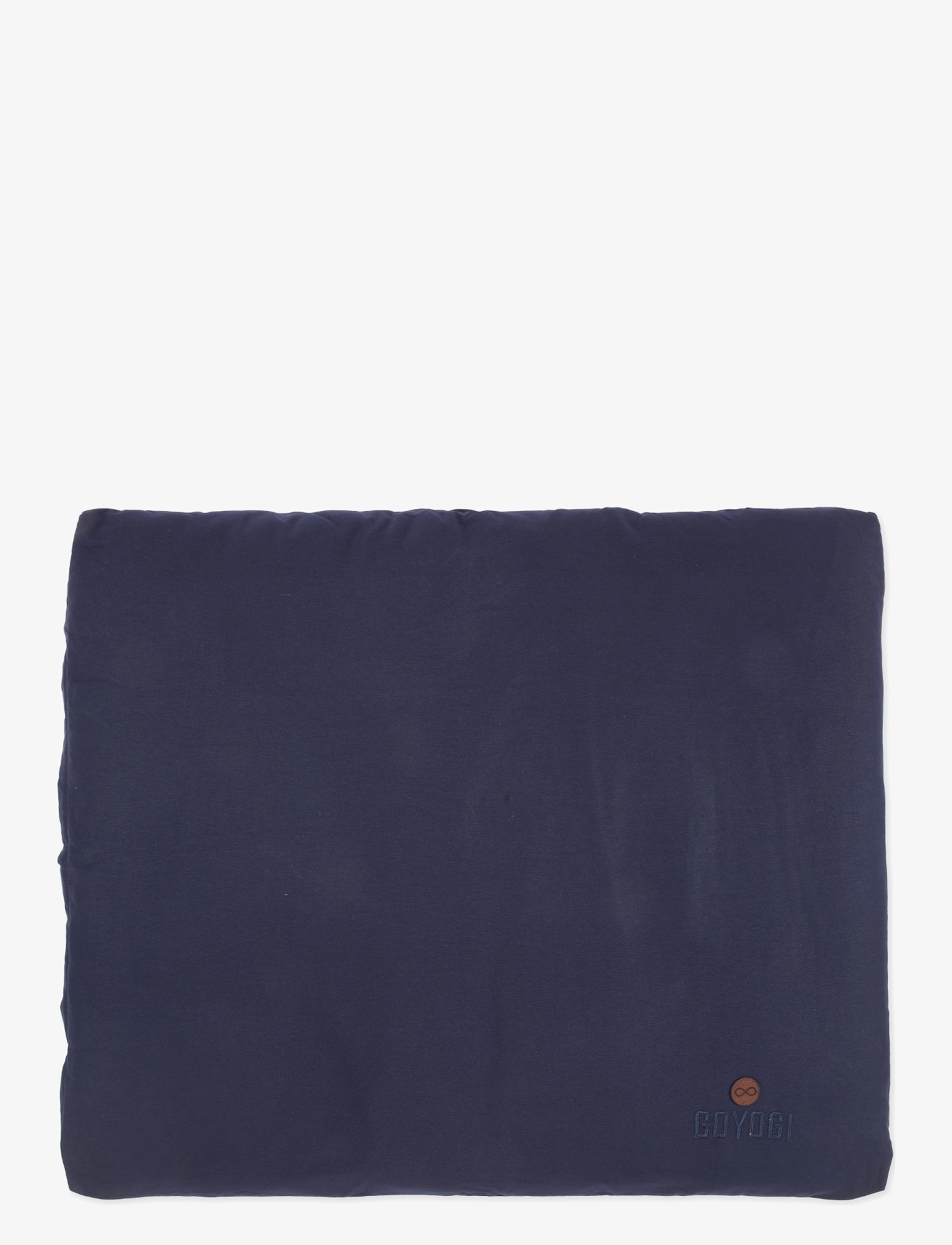 GOYOGI ApS - Calm Organic Cotton Zabuton Floor Cushion - dark blue - 1