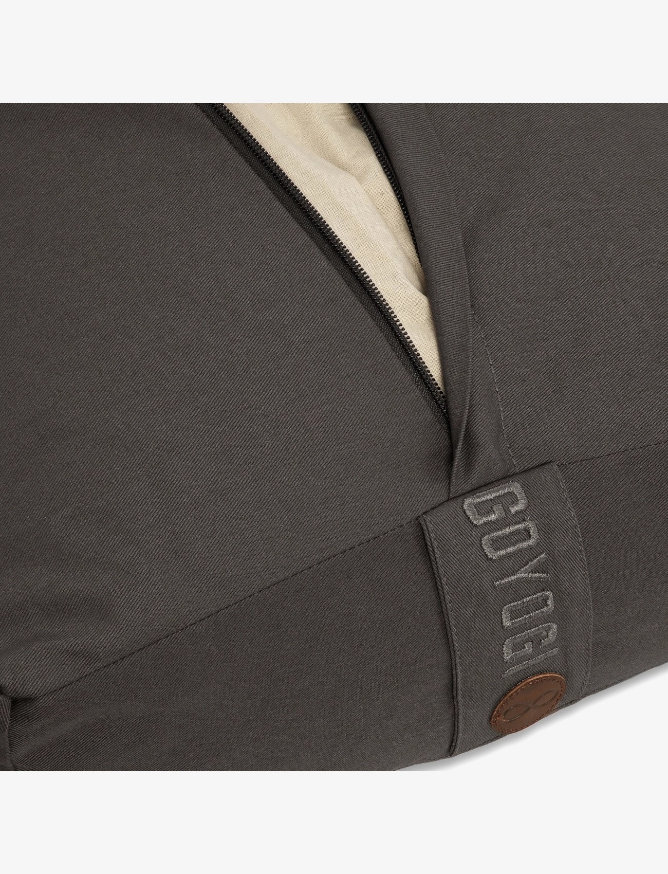 GOYOGI ApS - Calm Organic Cotton Restorative Bolster - dark grey - 2