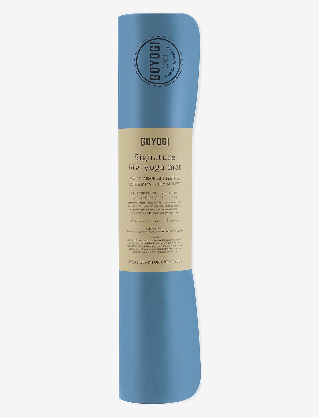 GOYOGI ApS Goyogi Signature Big Yoga Mat Sports Equipment