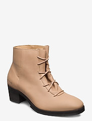 Gram - yatfai boot tea leather - high heel - tea leather - 0