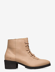 Gram - yatfai boot tea leather - high heel - tea leather - 1