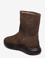 Gram - 558g boot walnut suede - flat ankle boots - walnut - 2