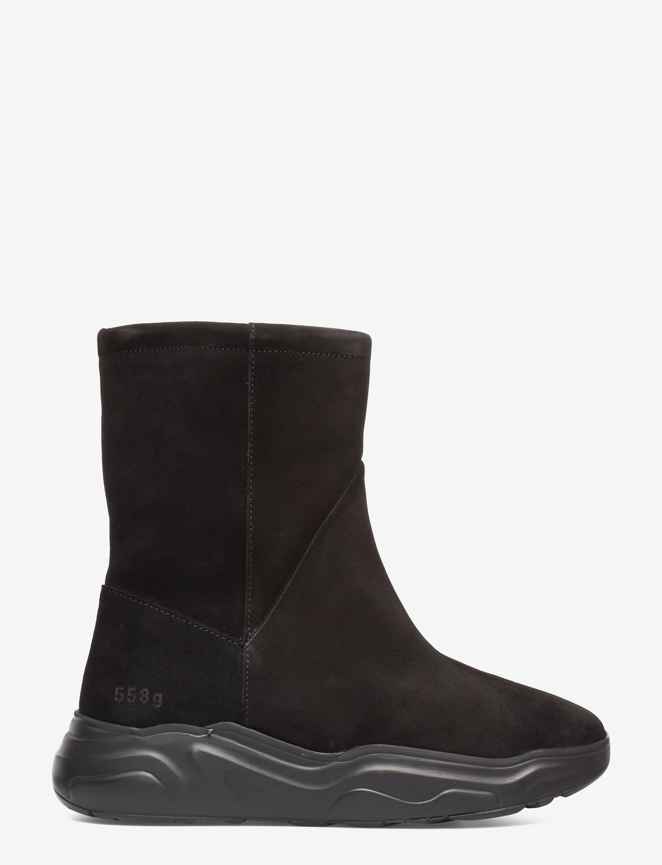 Gram - 558g black suede - flache stiefeletten - black - 1