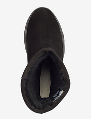 Gram - 558g boot black suede - platta ankelboots - black - 3