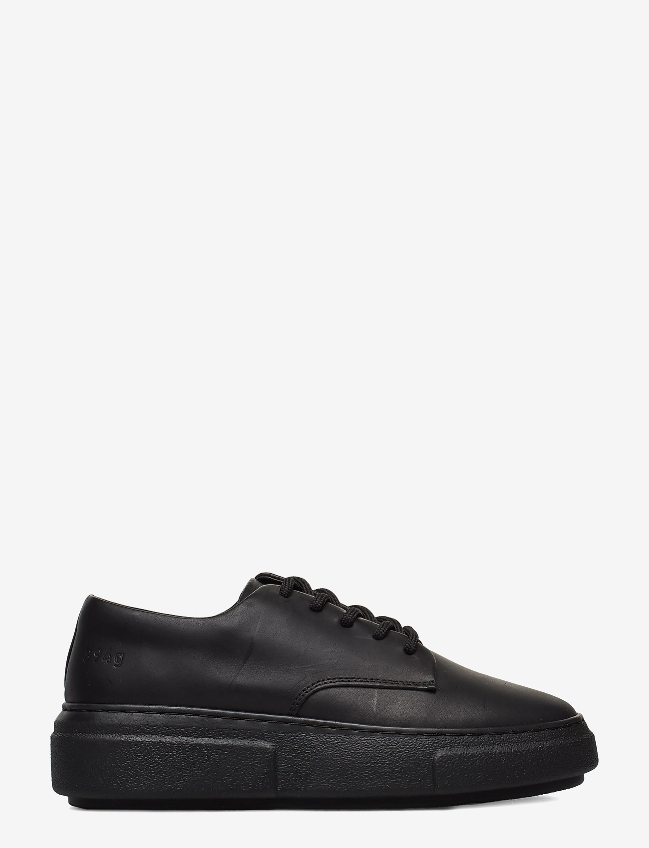 Gram - 394g black leather - low top sneakers - black - 1