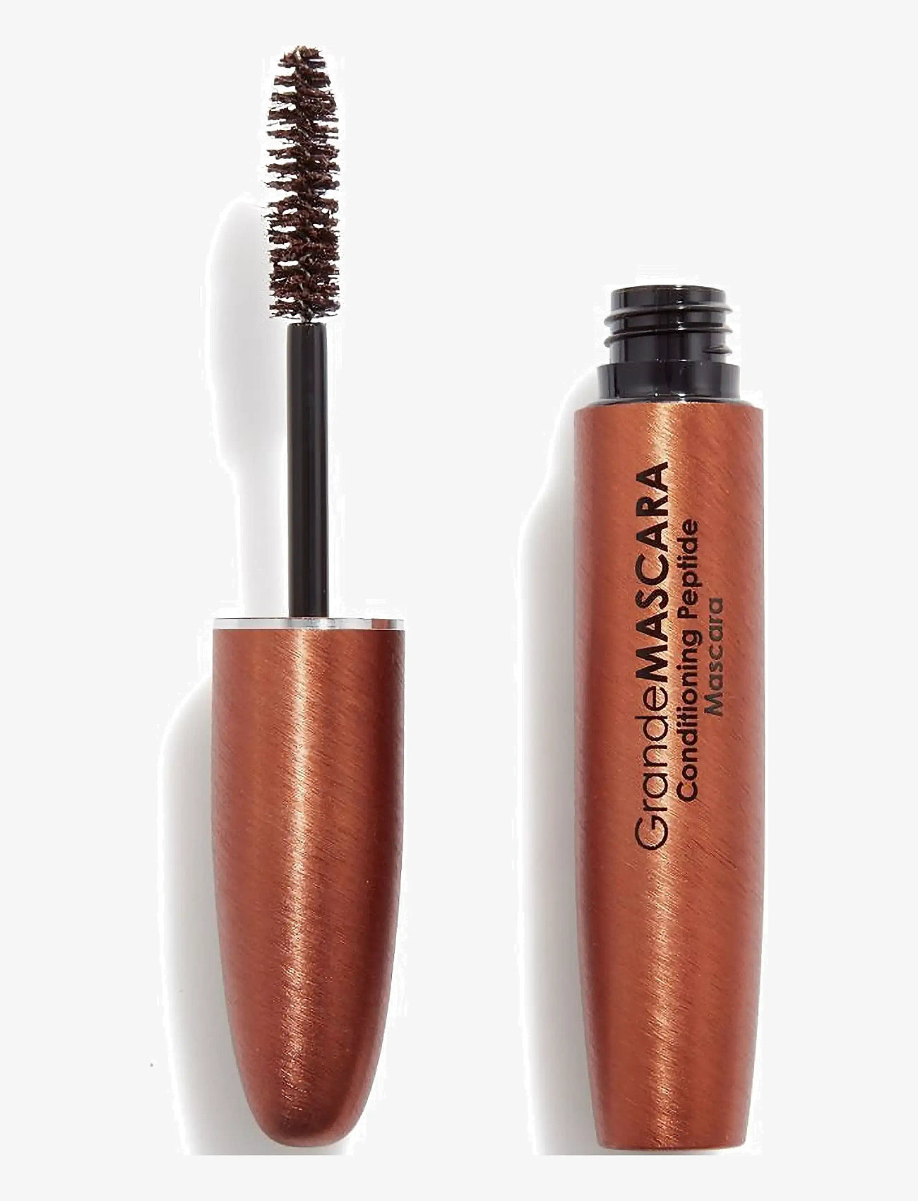 Grande Cosmetics - GrandeMASCARA Conditioning Peptide Mascara | Brown - Ögon & bryn  - brown - 0