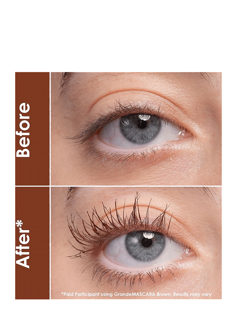 Grande Cosmetics - GrandeMASCARA Conditioning Peptide Mascara | Brown - Ögon & bryn - brown - 1