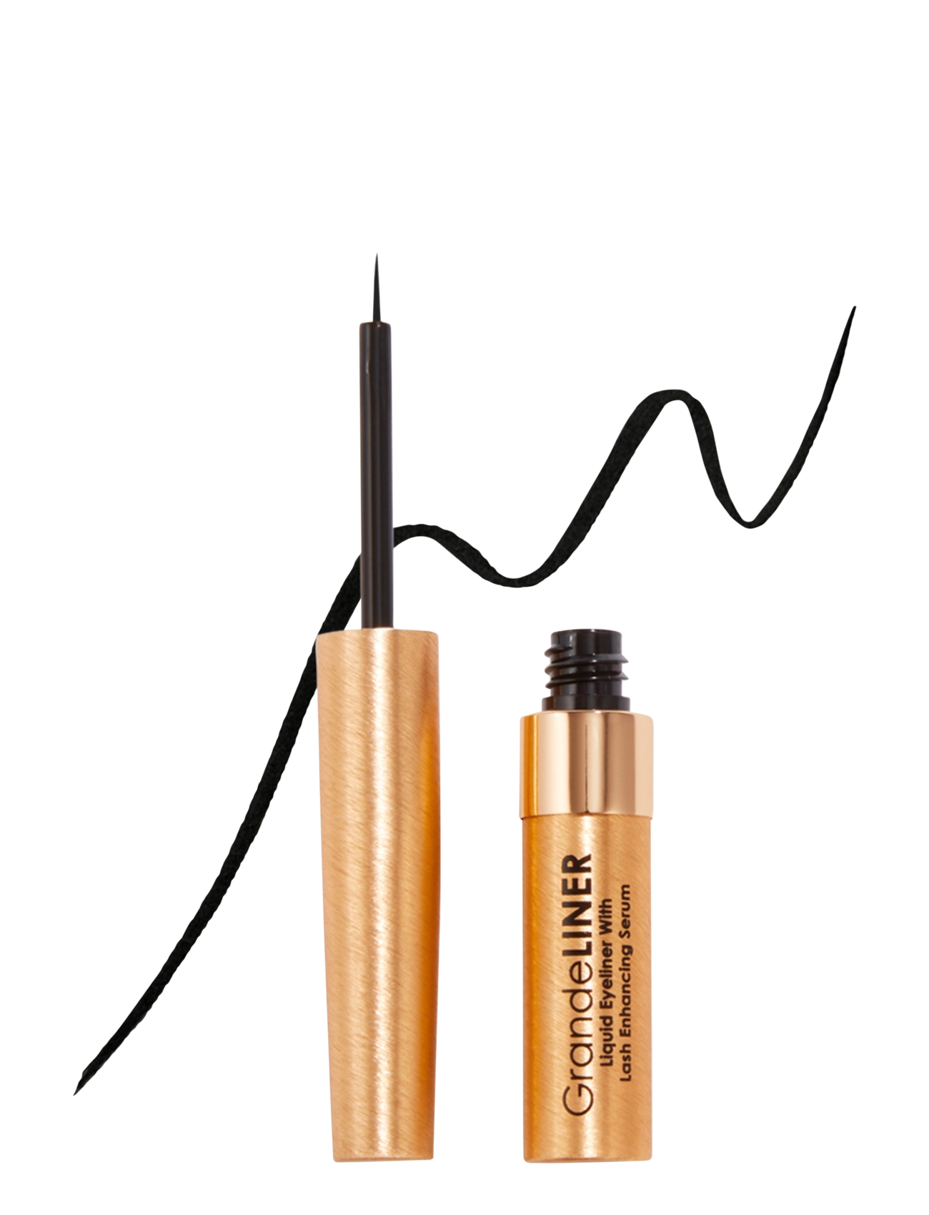 Grande Cosmetics - GrandeLINER Liquid Eyeliner with Lash Enhancing Serum - black - 2