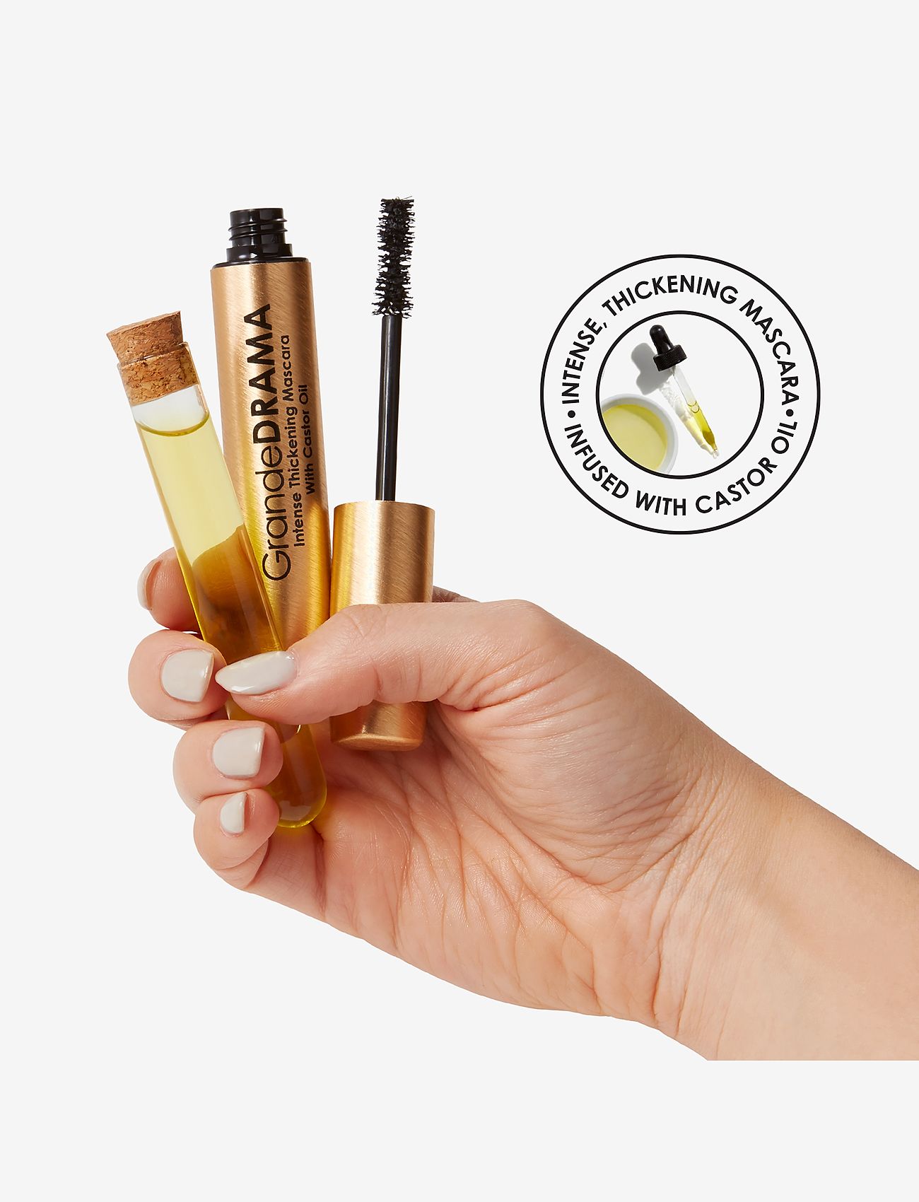 Grande Cosmetics - GrandeDrama Mascara - smink - no color - 5