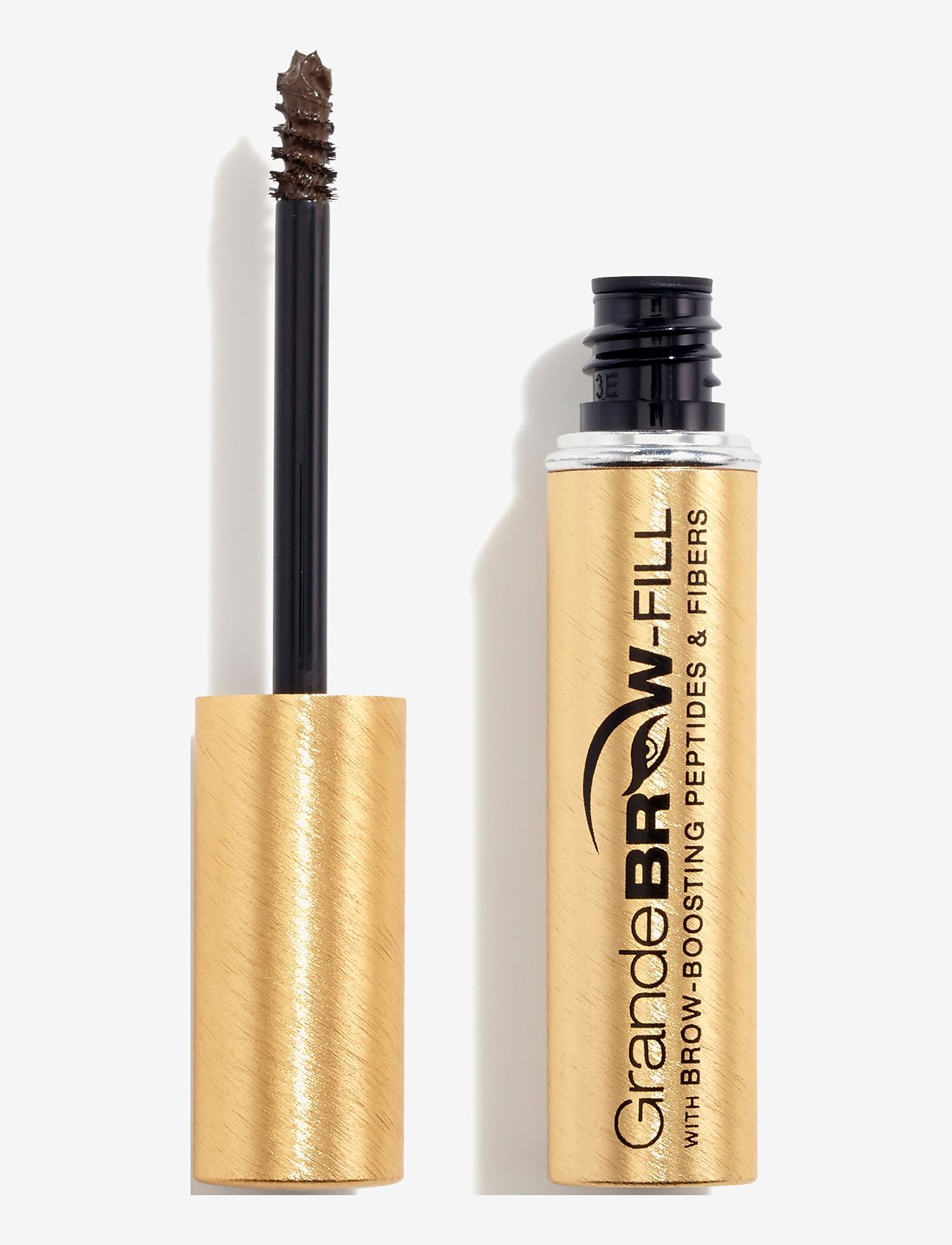Grande Cosmetics - GrandeBROWFILL Volumizing  Brow Gel with Fibers & Peptides Dark - smink - dark - 1
