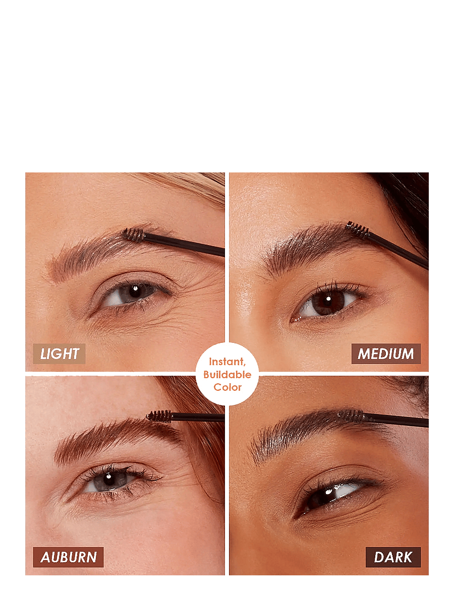 Grande Cosmetics - GrandeBROW 2-In-1 Tinted Brow Gel + Brow Enhancing Serum | Light - smink - light brown - 4