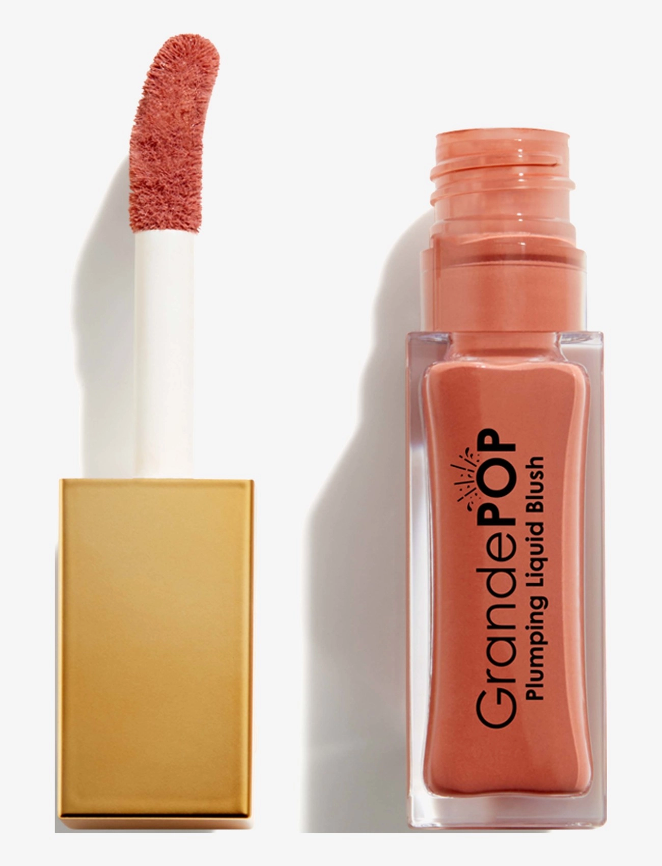 Grande Cosmetics GrandePOP Plumping Liquid Blush Tiramisu - Flash-päivät - TIRAMISU / clear