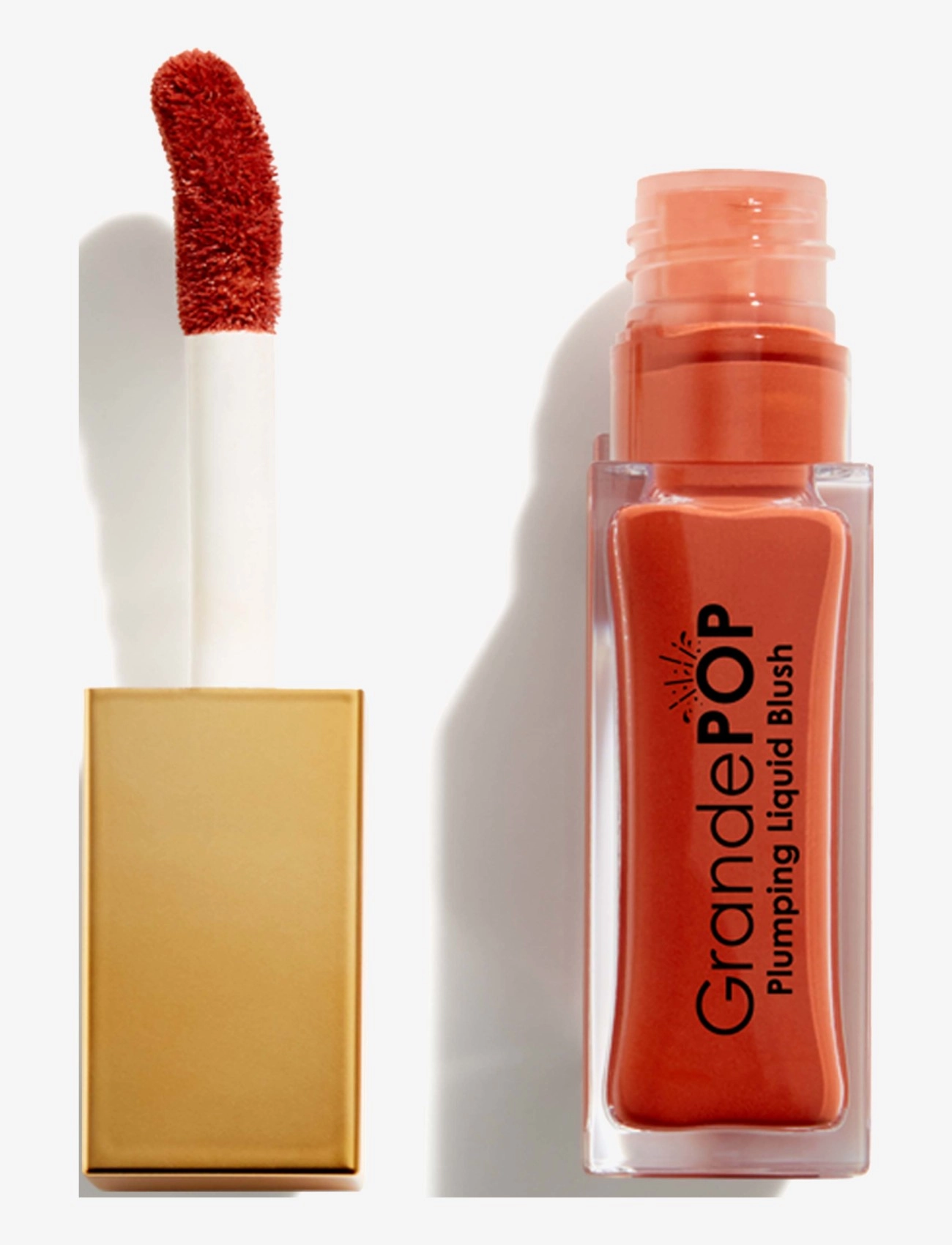 Grande Cosmetics GrandePOP Plumping Liquid Blush Cinnamon Sugar - Varir - CINNAMON SUGAR / clear