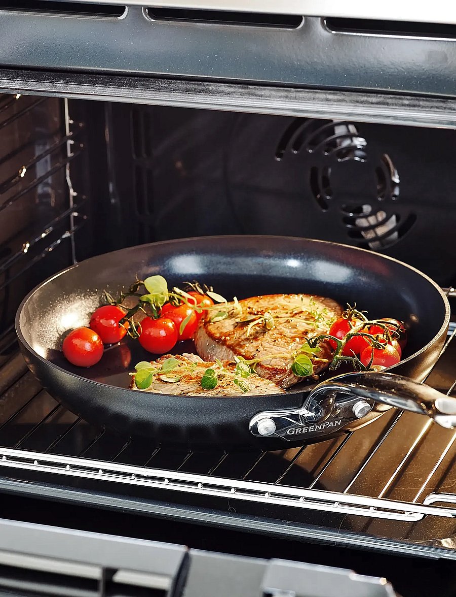 Greenpan - Frypan set 2pcs: Frypan 20cm + Frypan 28cm - bratpfannen - black - 3