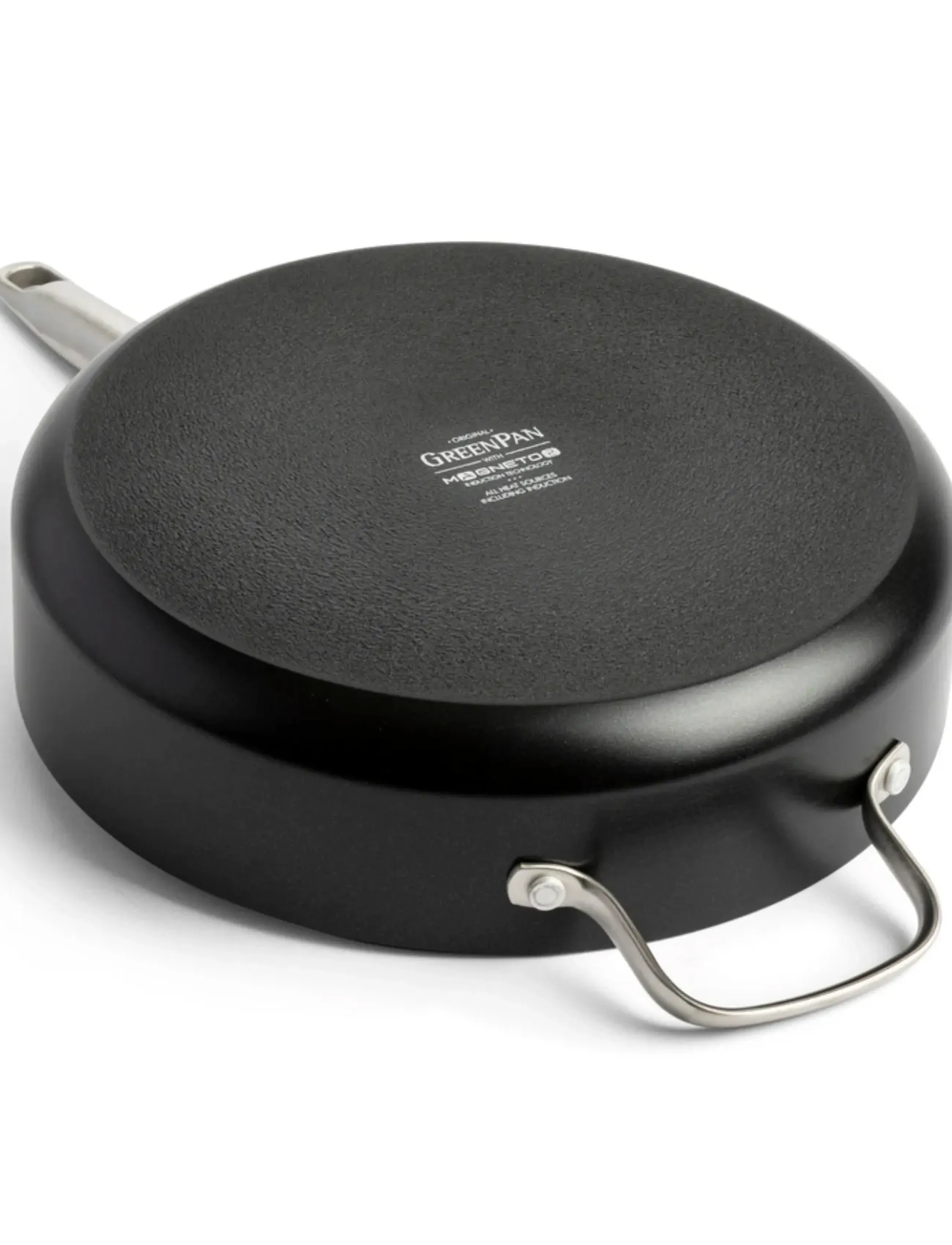 Greenpan - Skillet 28cm/4.3L with lid + helper handle - bratpfannen - black - 5