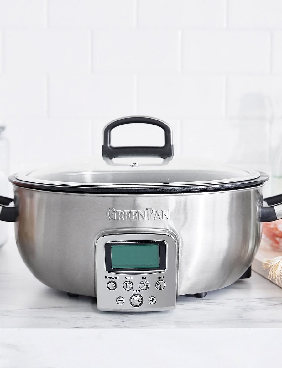 Greenpan - GreenPan Elite Omnicooker 5.6L Stainless steel - silver - 0