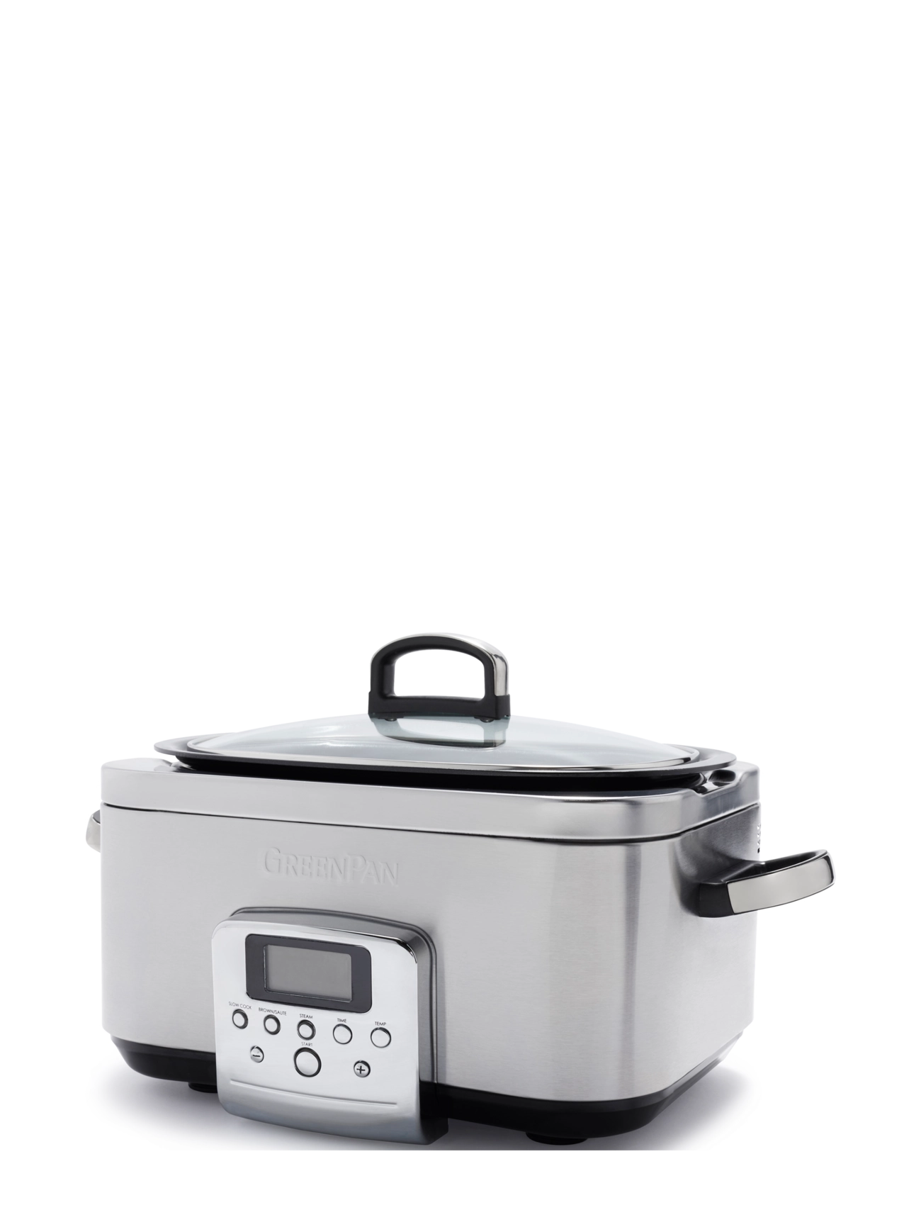 Greenpan GreenPan Elite Slowcooker 6L Stainless steel - Other kitchen appliances - SILVER / silver
