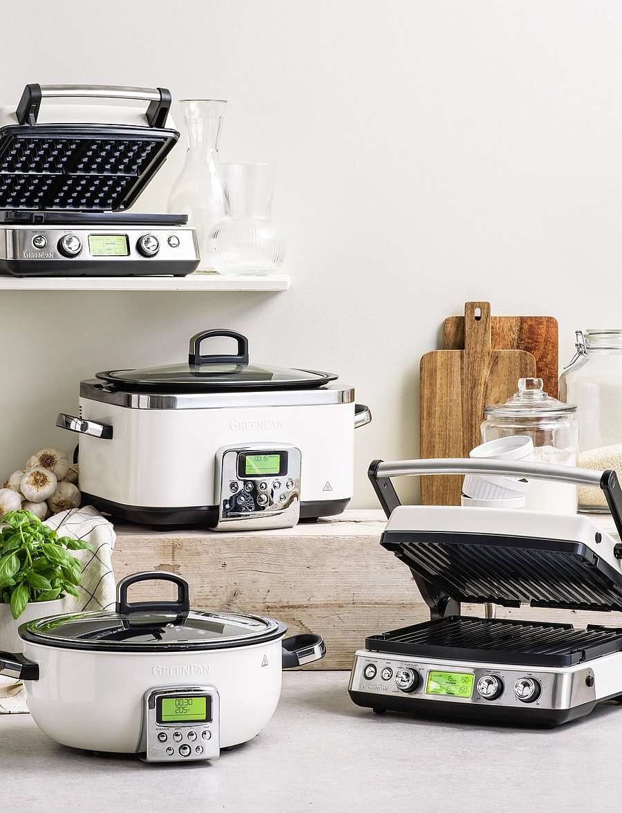 Greenpan - GreenPan Elite Slowcooker 6L Stainless steel - weitere küchengeräte - silver - 4