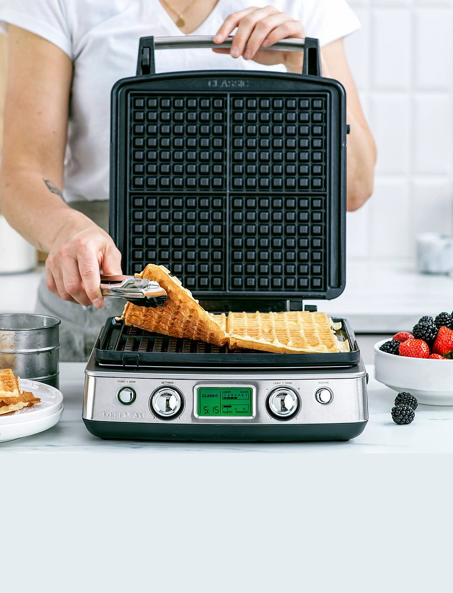 Greenpan - GreenPan Elite Waffle maker Stainless steel - weitere küchengeräte - silver - 3