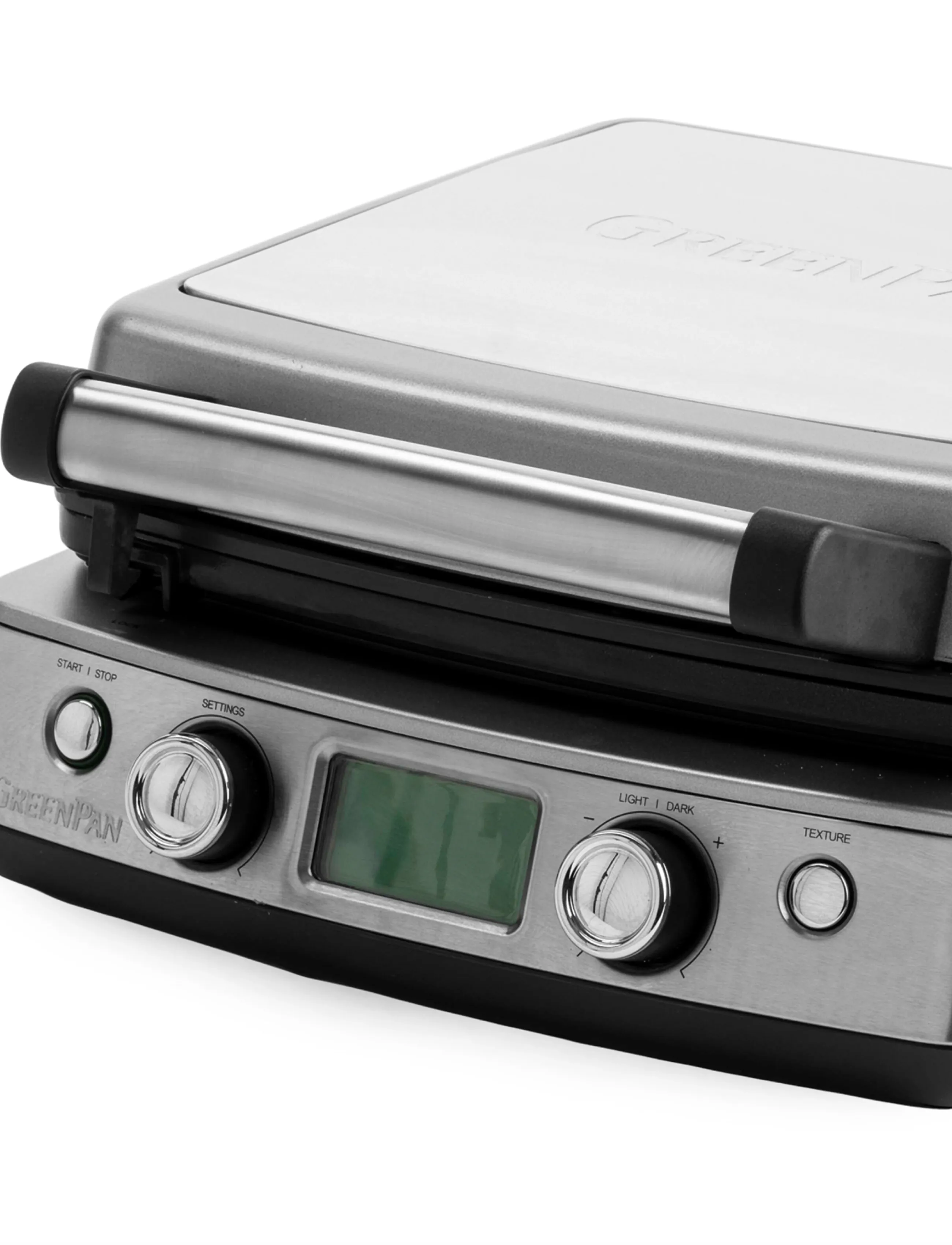 Greenpan - GreenPan Elite Waffle maker Stainless steel - other kitchen appliances - silver - 5