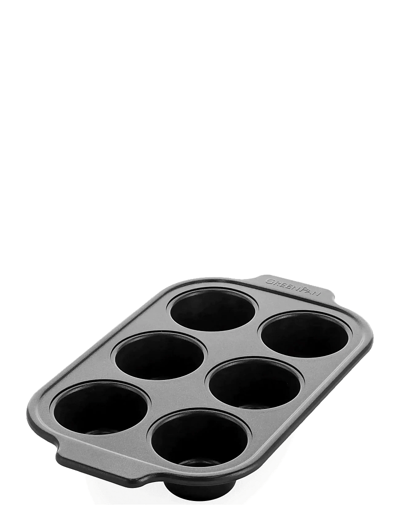 Greenpan - Muffincups 6pcs - muffinivormid - black - 0
