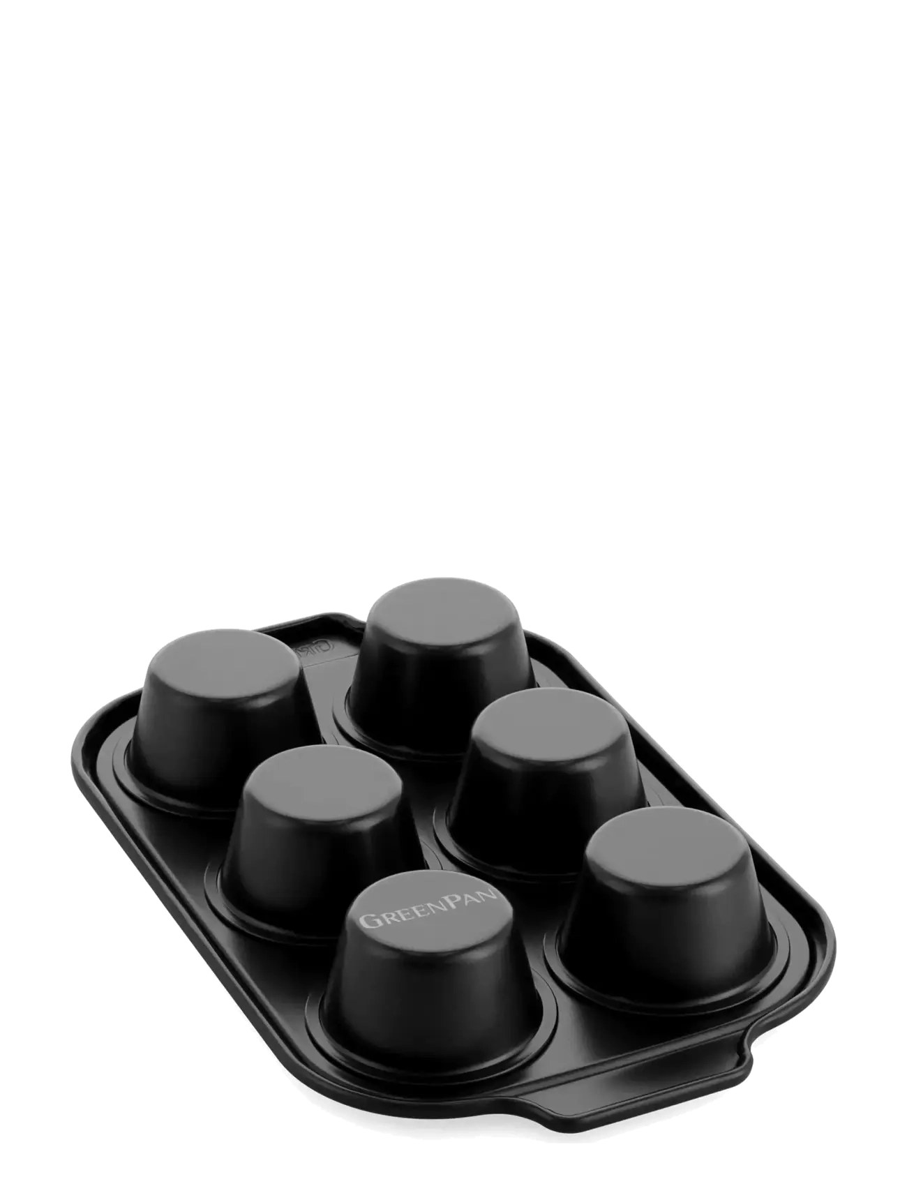 Greenpan - Muffincups 6pcs - cupcake- & muffinsformar - black - 2