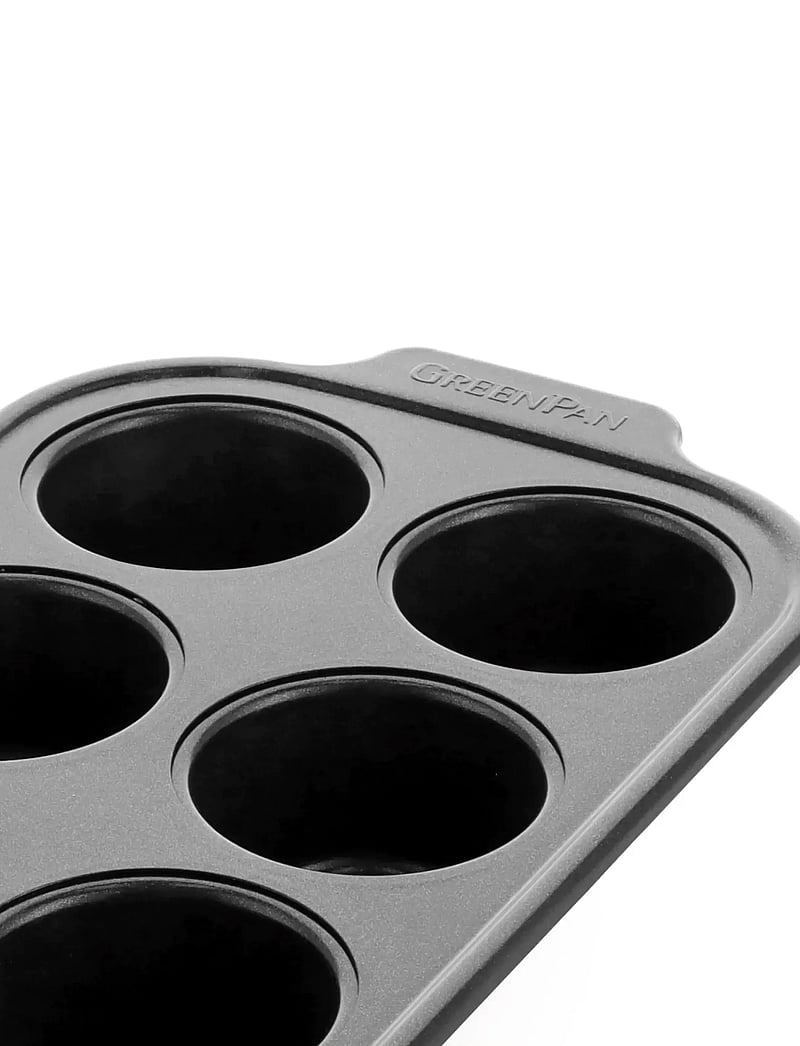 Greenpan - Muffincups 6pcs - muffinivormid - black - 3