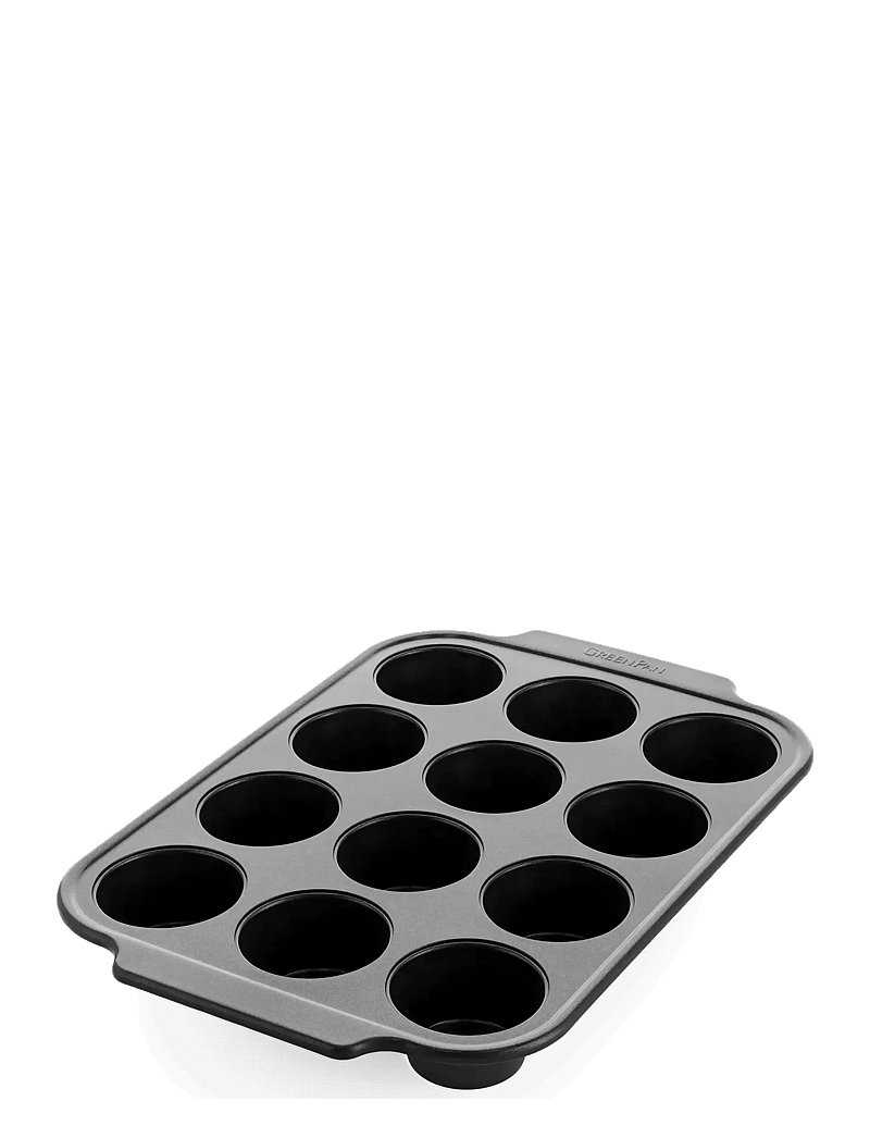 Greenpan - Muffincups 12pcs - moules pour petits gâteaux et muffins - black - 0