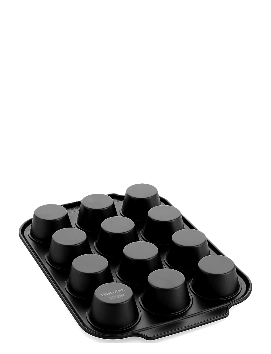 Greenpan - Muffincups 12pcs - cupcake & muffinformen - black - 1