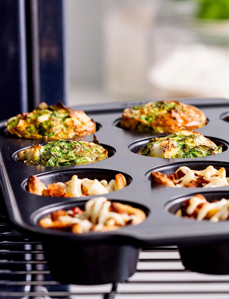 Greenpan - Muffincups 12pcs - cupcake & muffinformen - black - 4