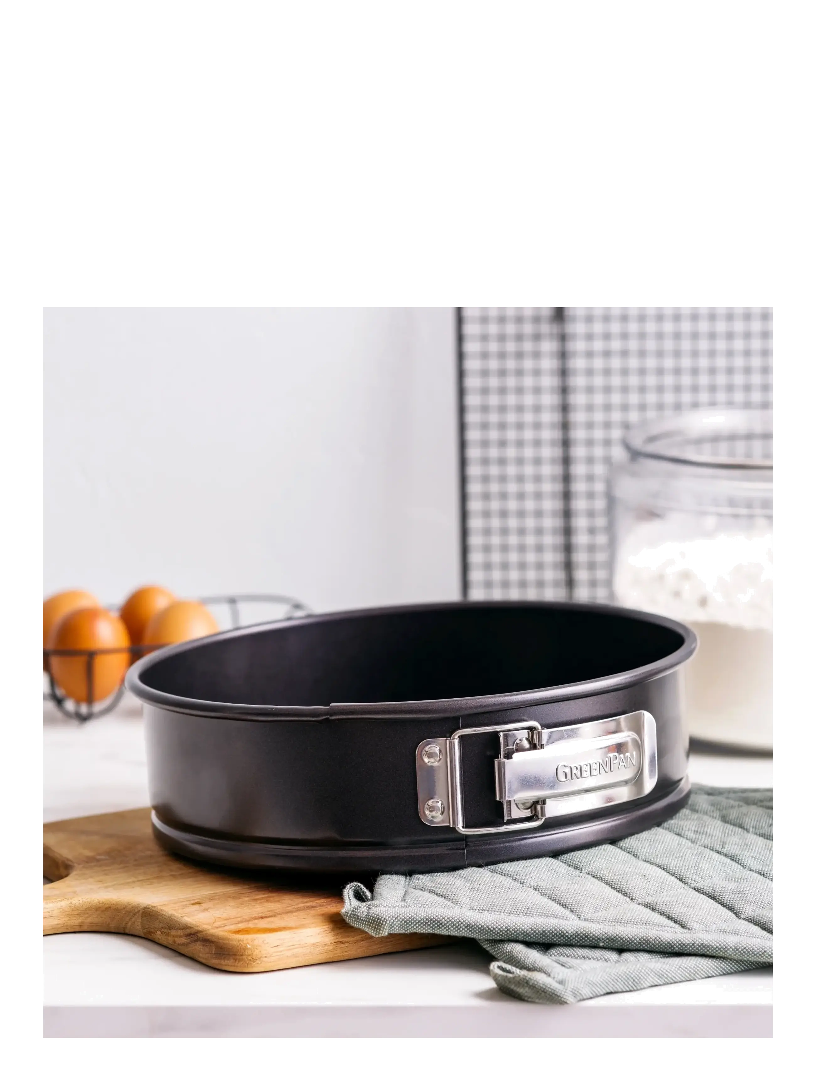 Greenpan - Springform 24cm - küpsise- ja koogivormid - black - 1