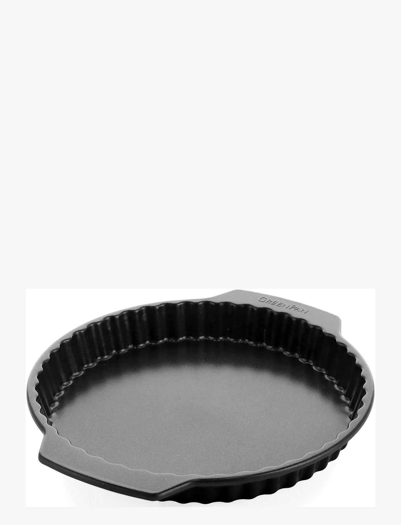 Greenpan - Quichepan 28cm - tærteforme - black - 0