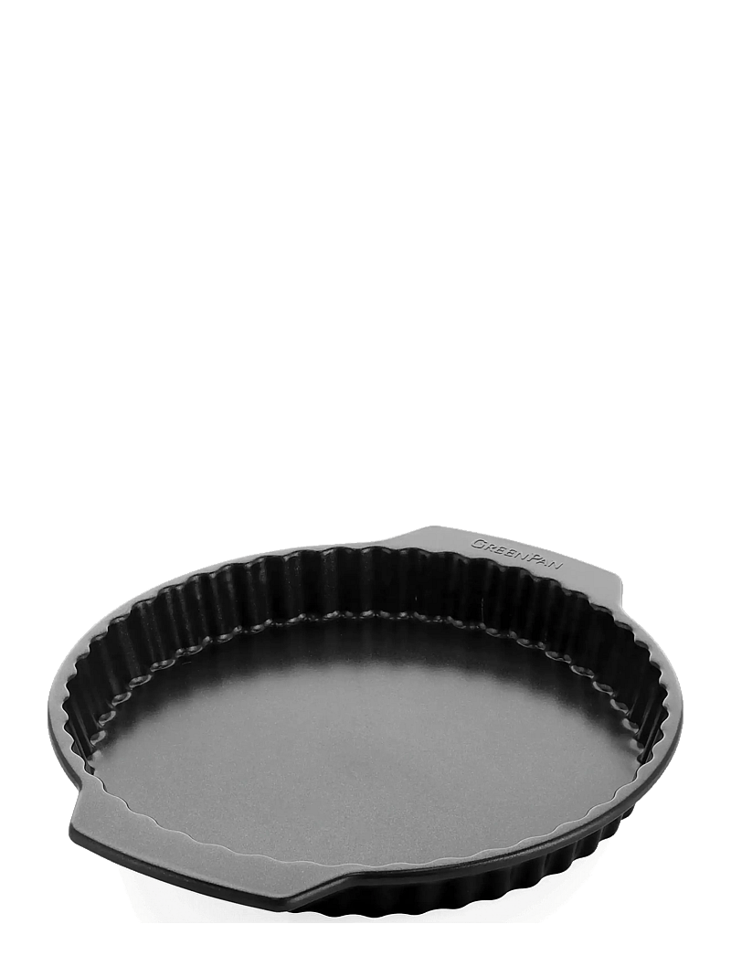 Greenpan - Quichepan 28cm - tærteforme - black - 0