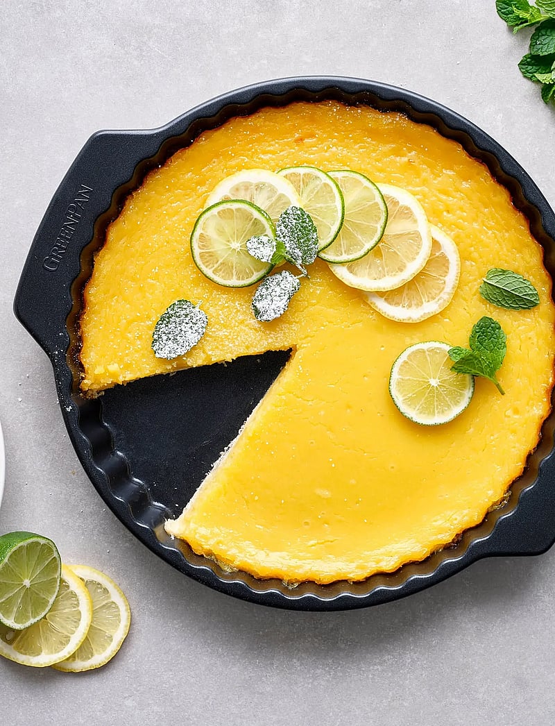 Greenpan - Quichepan 28cm - tærteforme - black - 3