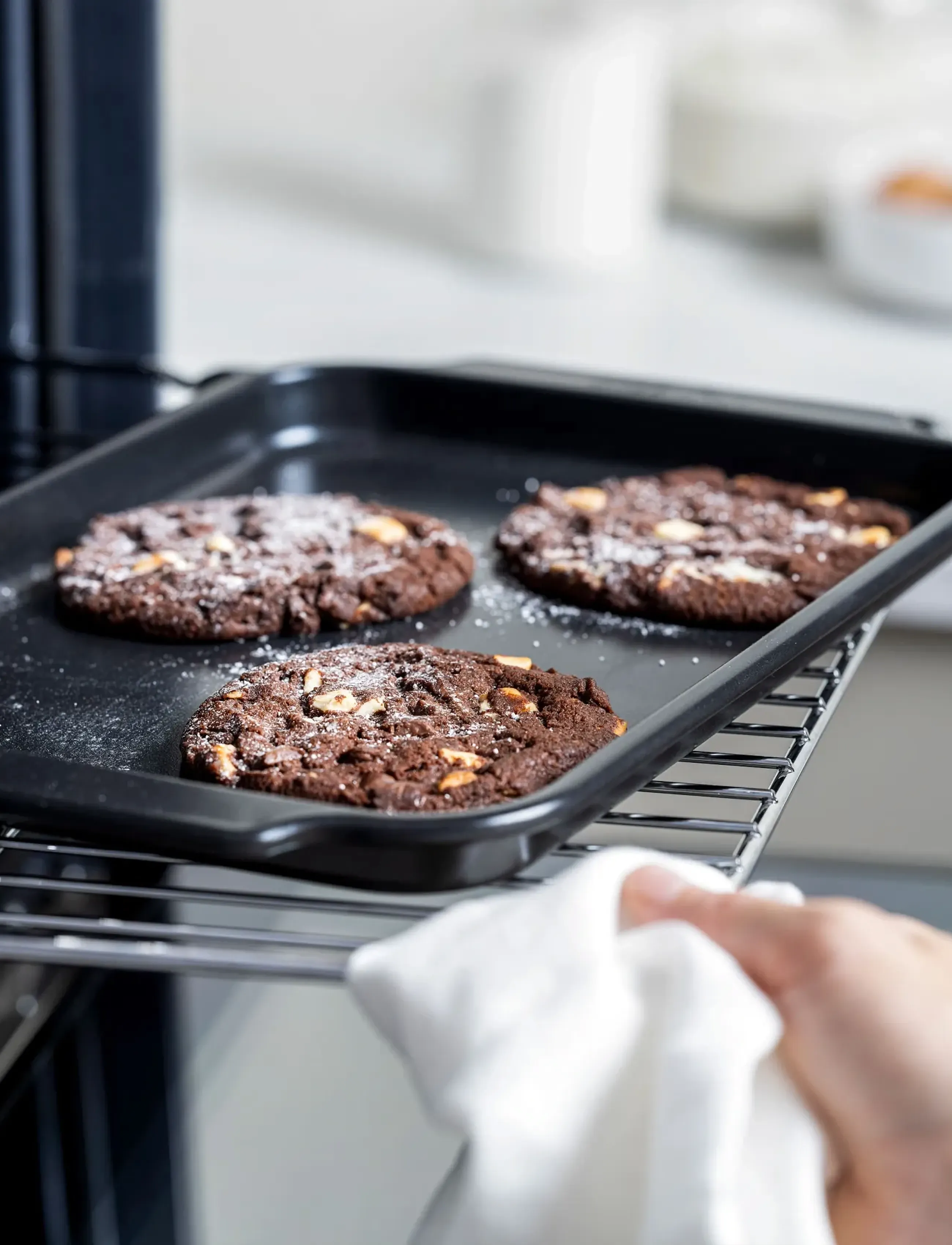 Greenpan - Cookie sheet 33x22.5cm - kakkuvuoat - black - 4