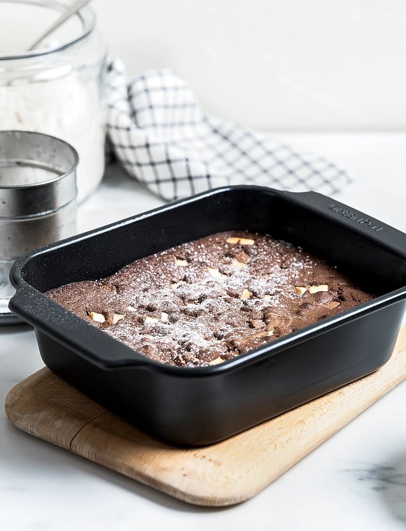 Greenpan - Browniepan 22.5x18.5cm - küpsise- ja koogivormid - black - 4