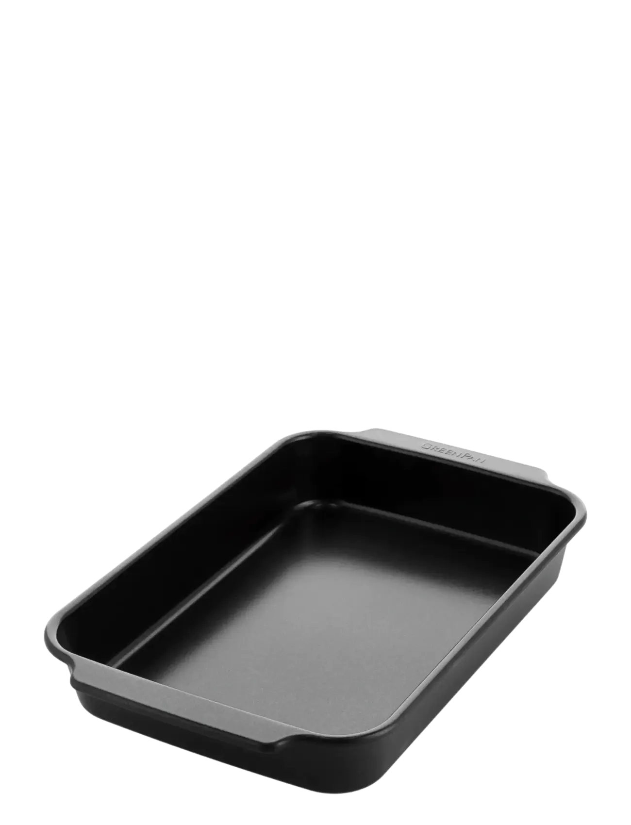 Greenpan Rectangular cake pan 33x22.5cm - Töpfe Saucenpfannen - BLACK / black