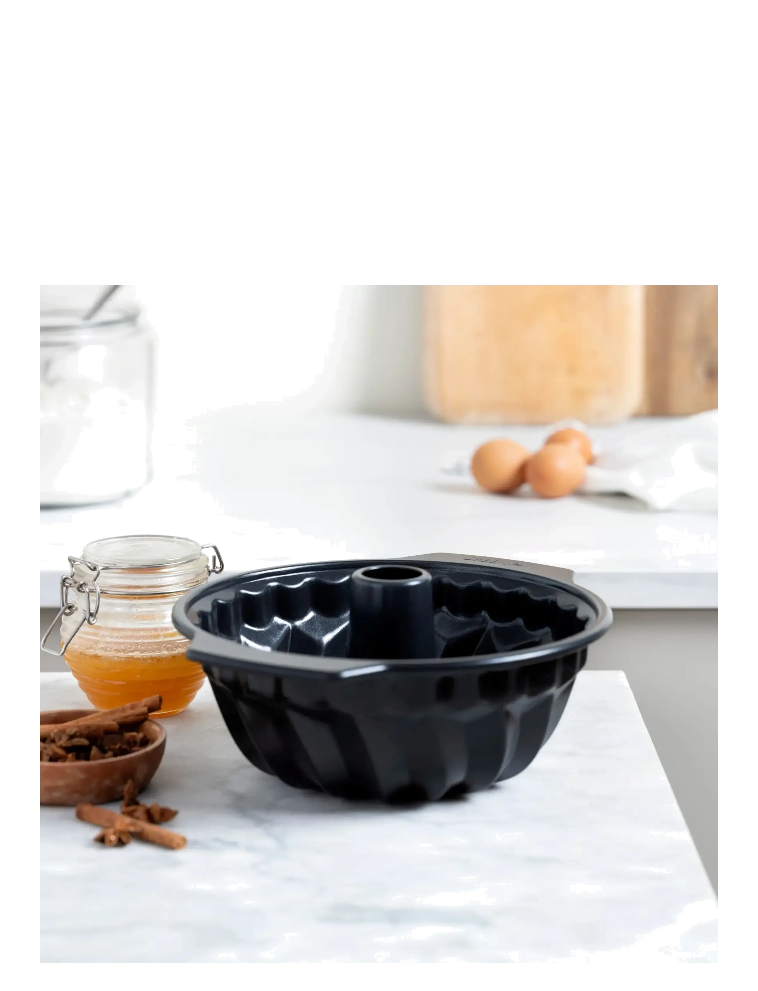 Greenpan - Bundtpan 24cm - küpsise- ja koogivormid - black - 2