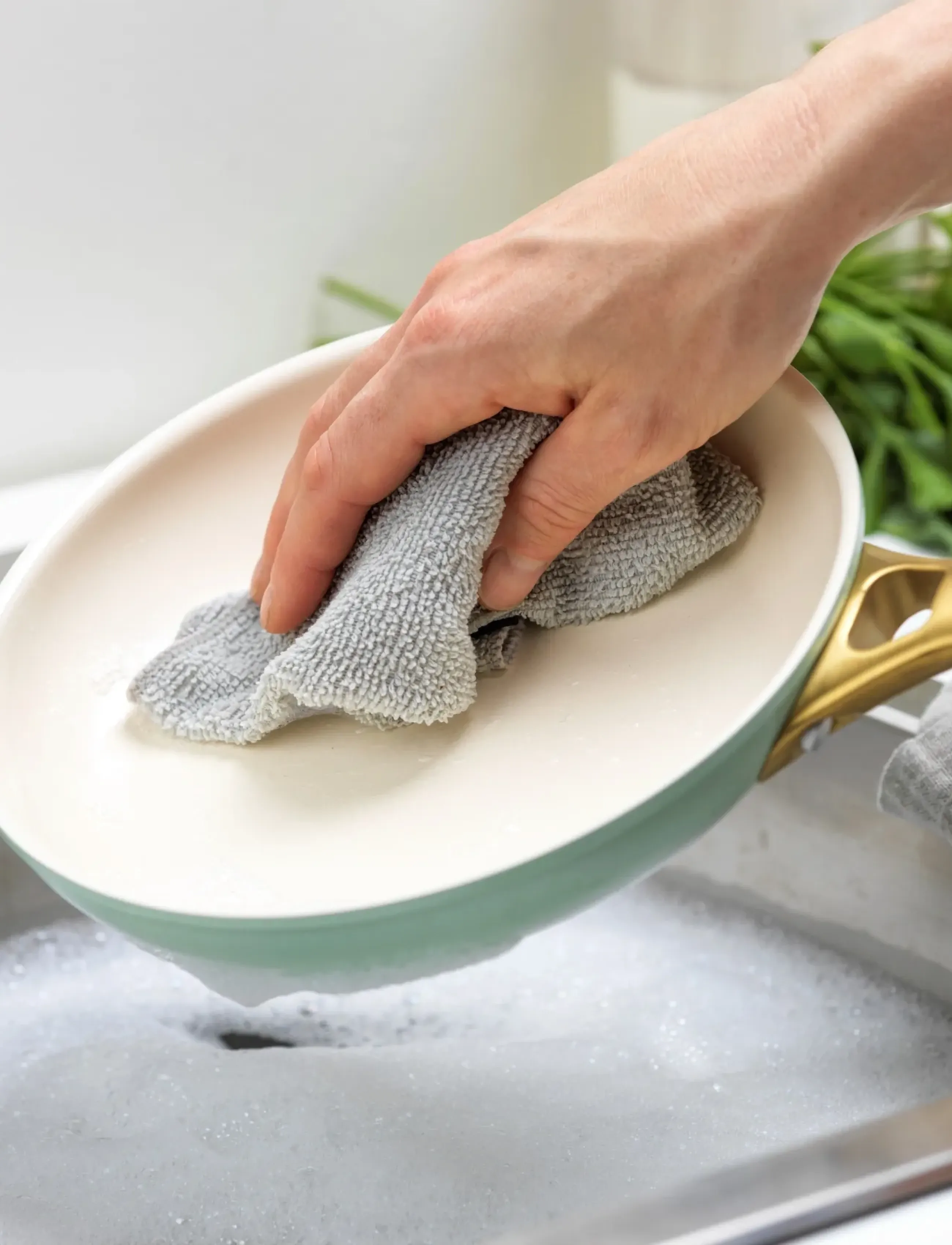Greenpan - GreenPan Padova Reserve 2-piece frypan set 20cm + 26cm Pastel Green - koekenpannen - green - 3