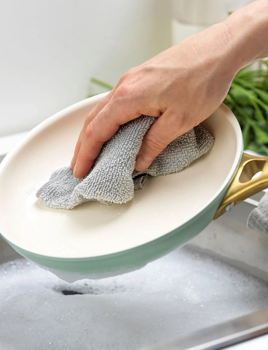 Greenpan - GreenPan Padova Reserve 2-piece frypan set 20cm + 26cm Pastel Green - bratpfannen - green - 3