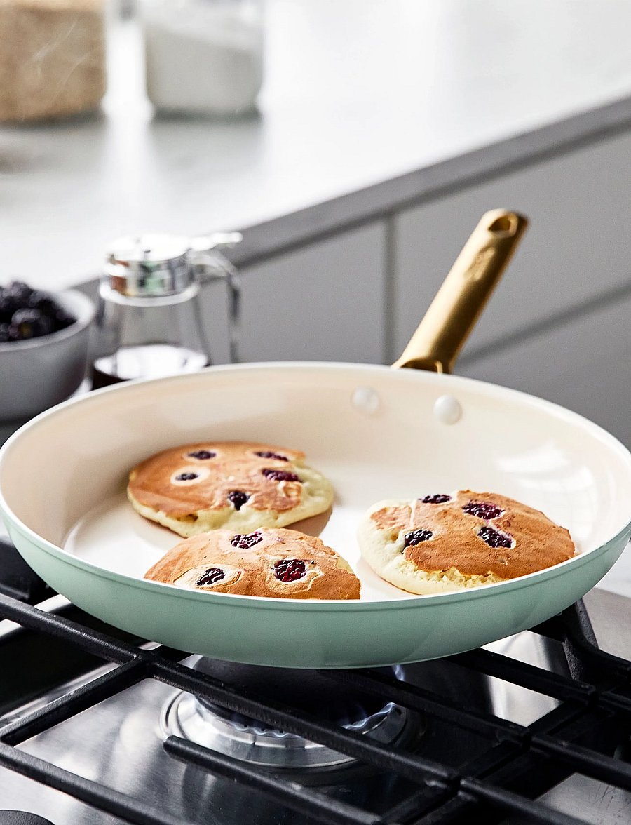 Greenpan - GreenPan Padova Reserve 10-piece cookware set Pastel green - deckel & zubehör - green - 2