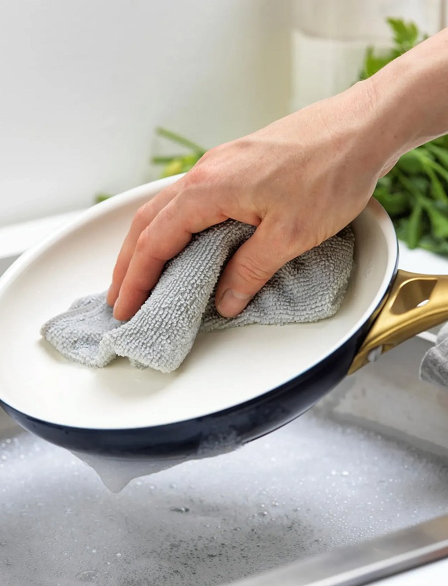 Greenpan - Frypan set 2pcs: Frypan 20cm + Frypan 26cm - bratpfannen - blue - 2